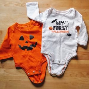 🎃 0-3 Month Halloween Baby Bundle